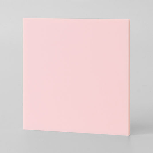 Powder Pink Cast Acrylic